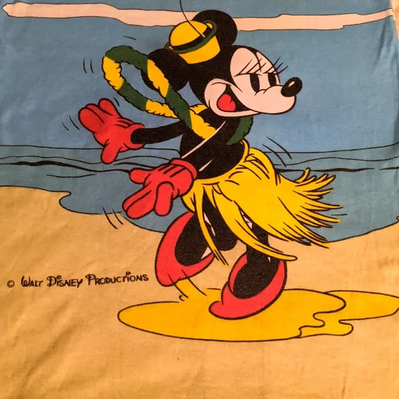 Vintage Mickey & Minnie Mouse long shirt - Picture 6 of 6